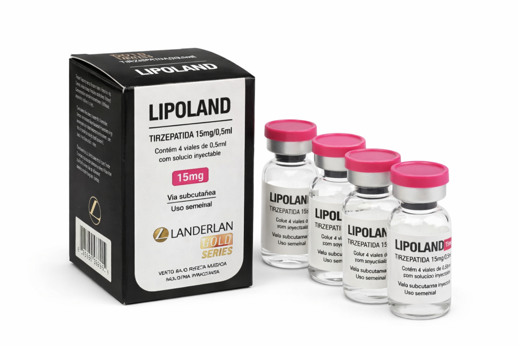 Lipoland 15mg – 4 ampolas