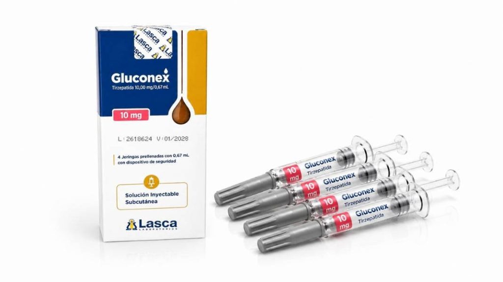 Gluconex 10mg – 4 seringas