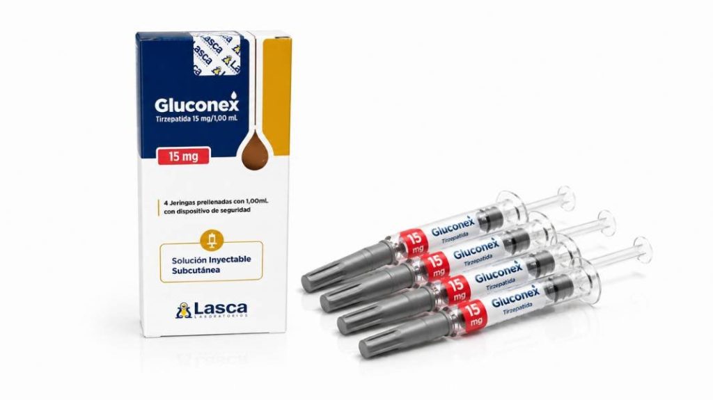 Gluconex 15mg – 4 seringas