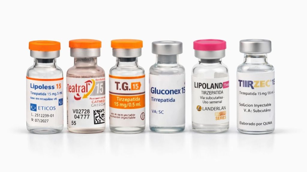 Kit Degusta 6 (1 TG, 1 Lipoless, 1 Tirzedral, 1 Gluconex, 1 Lipoland, 1 Tirzec)